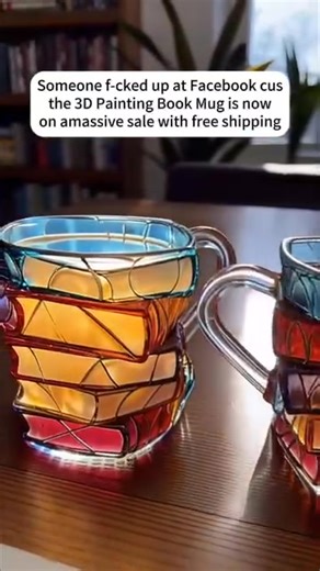 📚☕This stained glass 3D book mug is so cool. Perfect gift for a book lover! 🛒Get Yours 👉https://www.lagoolight.com/products/painting-book-coffee-cup?utm_source=copyToPasteBoard&utm_medium=product-links&utm_content=web #BookLoverGift #BookMug #UniqueGifts #LiteraryMug #CoffeeAndBooks | Masters EX-C