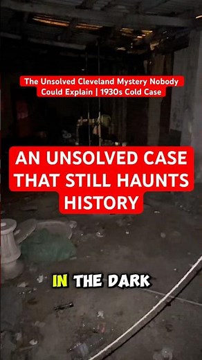 The Unsolved Cleveland Mystery Nobody Could Explain | 1930s Cold Case