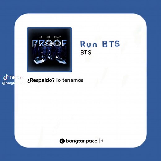 𝟕☆ Run BTS by BTS #fyp #viral #xyzbca #foryoupage #bts #army #armybts #bangtanpace #bangtanboys방탄소년단 #run #runbts #btsrun #proof #proofbts #btspavedtheway @TikTok