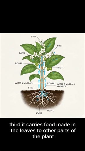 Main Functions of the Stem | Simple Biology Explanation