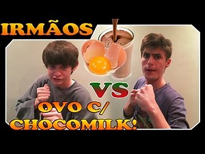 BATALHA DE IRMÃOS - RODA RODA E OVO COM ACHOCOLATADO!