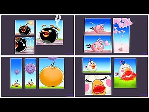 Angry Birds Go - All Bosses - All Birds Final Races - From Bomb to Chuck