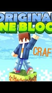 How to play ONE BLOCK in CRAFTSMAN 4 💯 ✅ 100% working