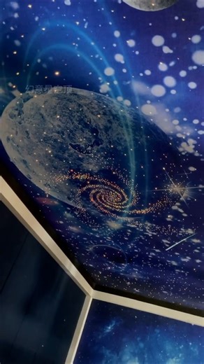 How to Create a Galaxy Ceiling at Home! ⭐ DIY Star Light Installation#StarCeiling #LEDInstallation