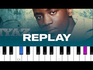 Iyaz - Replay (piano tutorial)