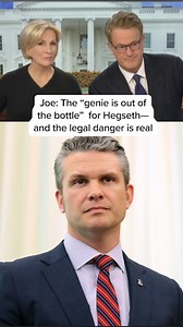 347K views · 20K reactions | New reporting on a deadly strike mission off Venezuela has raised serious legal questions for Defense Secretary Pete Hegseth. @JoeScarborough, @mark_hertling and the Morning Joe panel break down the evidence, the alleged second strike on survivors, and why Hegseth’s public posture may be making his legal position even more precarious. | Morning Joe | Facebook