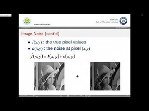 Computer Vision: Lecture 02 (Image Processing (Part I))