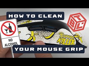 How to Clean your Gaming Mouse Grip ?