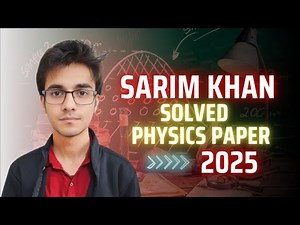 CBSE 12th Physics Set 3 2025|Sarim Khan|