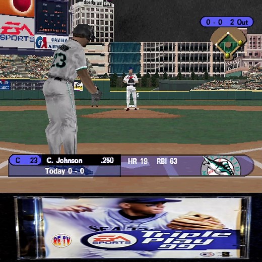 Take the mound and swing for the fences in Triple Play 99, the classic baseball video game from EA Sports! This game puts you in control of all the ACTION!!!! | Retro-Entertainment TV