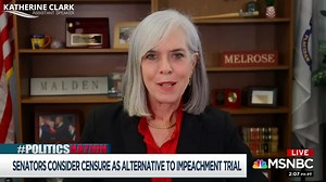 3.2K views · 325 reactions | Every Member of Congress swears an oath to defend America from enemies foreign and domestic. Honoring that oath means convicting Donald Trump and disqualifying him from office. | Congresswoman Katherine Clark | Facebook