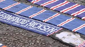 180K views · 6.9K reactions | Rangers fans turned out in huge numbers to pay their respects to Fernando Ricksen as his funeral cortege passed Ibrox on Wednesday afternoon. | Rangers FC | Facebook