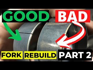 Motorcycle Front Fork Rebuild : Honda Magna - Part 2