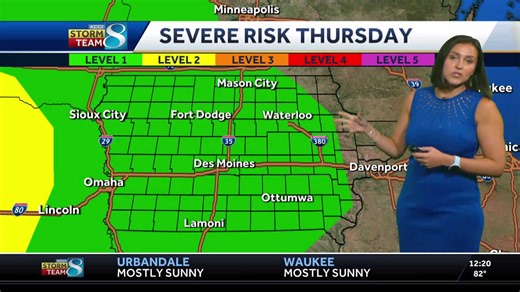 Iowa weather: Severe storms, heavy rain return late this week
