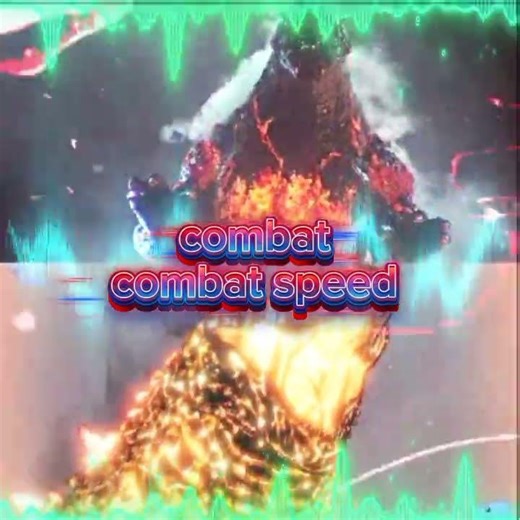 burning Godzilla heisei vs thermo evolved Godzilla ( spider animation)