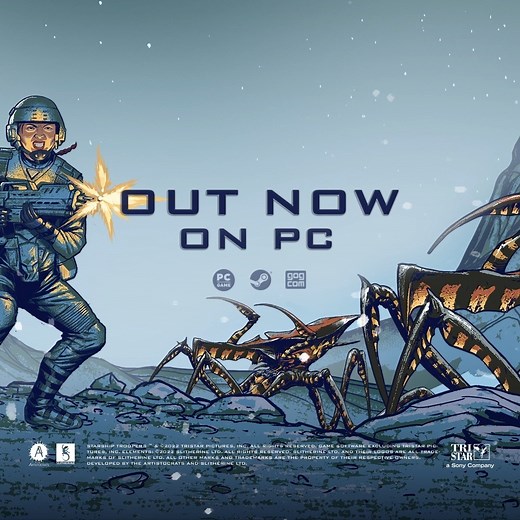 Slitherine Games on Instagram: "The day has arrived: join the Mobile Infantry and save the world! Service guarantees citizenship! Get your copy through the link in bio. #StarshipTroopers"