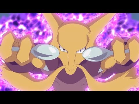 ALAKAZAM ALL MOVES #pokemon