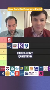 We're rating the Top 20 MBA programs 📊 ... which other school will share the top spot 👑? Drop your guess below! ⬇️ Watch the full ranking video and the reason for that bleep: https://tinyurl.com/4pwd8mu8 | Crimson Education