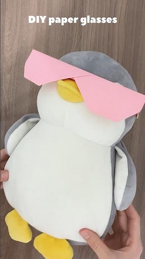DIY how to make paper glasses ⬆️