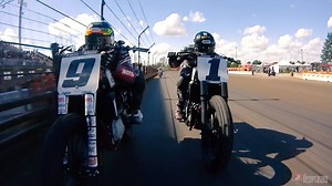 25K views · 1.1K reactions | Epic Onboard action from 2017's Harley-Davidson Springfield Mile! | American Flat Track | Facebook
