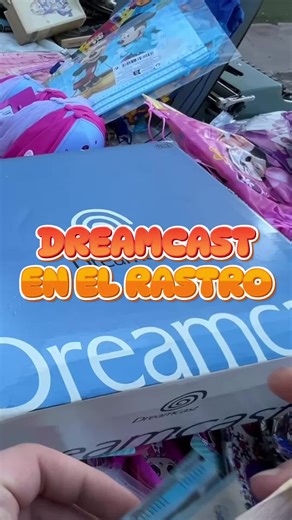 Conseguí una Dreamcast por 50€ en el rastro