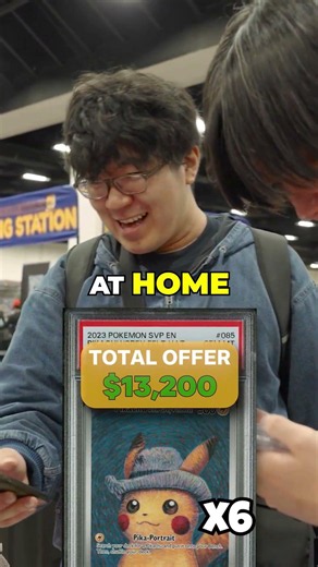 He bought EVERY Van Gogh Pikachu I Had! I Vendor POV