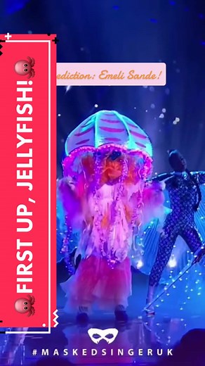 Who is the Jellyfish on Masked Singer UK? Amber Riley Soundalike Guess