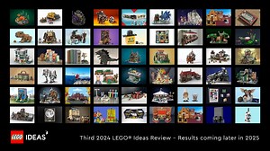 53 LEGO Ideas projects rejected from the third 2024 review