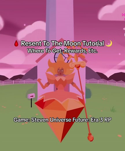 Resent To The Moon Tutorial 🩸 #stevenuniverse #roblox #stevenuniversefutureera3rp #resenttothemoon #redmoissanite