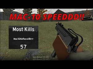 ||Unit 1968|| MAC-10 SPEEDRUNN!! #57kills ( MAC-10 Gameplay )