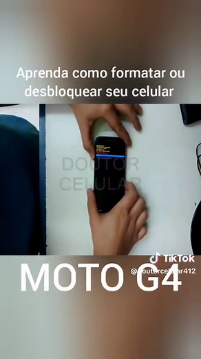 Como realizar o hard reset no Moto G4