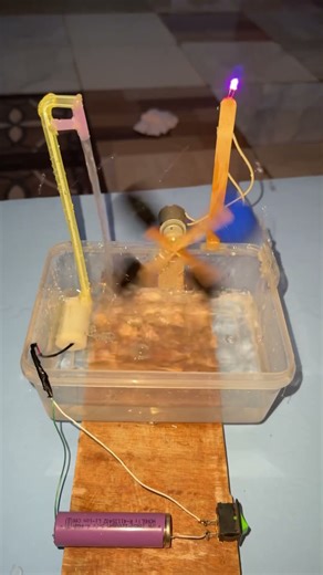 Science project for class 7th | free energy generator #experiment #scienceexperiment ￼