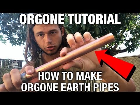 Orgone Tutorial: How to Make Orgone EarthPipes (Simple and effective recipe)