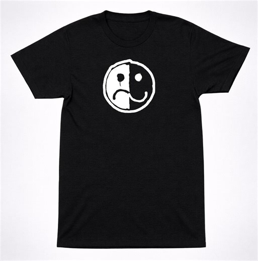 Fall Out Boy Yin Yang Face Graphic T-shirt: Crown Design, Pop Punk Band Merch | Cotton, Unisex Fit, Multiple Sizes - Etsy