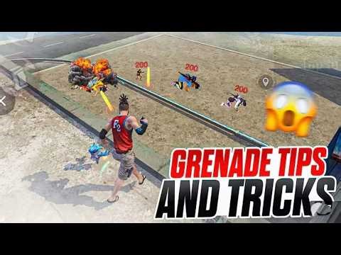 BEST GRENADE 💣 TIPS AND TRICKS ✅ BEST CHARACTER SKILL FOR NADES 💣✅ - GARENA FREE FIRE PART 2