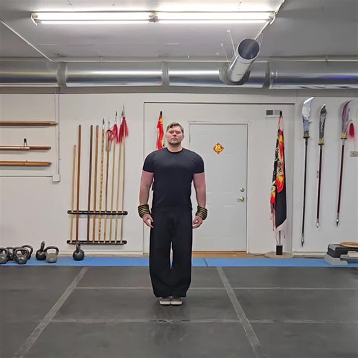 Omaha Kung Fu Academy on Instagram: "Brass ring training, old school Hung Gar conditioning. #hunggar #hungkuen #kungfu #martialarts"