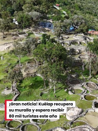 🏛️✨ Kuélap recupera muralla sur tras colapso de 2022 y espera recibir 80 000 turistas este año. La emblemática fortaleza de Amazonas vuelve a ponerse de pie gracias a un impresionante trabajo de conservación y reconstrucción piedra a piedra. 🇵🇪🪨 Tras años de esfuerzo, Kuélap recupera uno de sus sectores más importantes y se prepara para recibir a miles de visitantes que desean reconectar con la historia y el legado chachapoya. 🌿 #Kuélap #TurismoPerú #PatrimonioCultural #AmazonasPerú