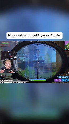 Wartet auf den Noscope im Fortnite Turnier