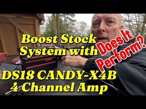 DS18 CANDY‑X4B Unboxing & Real Review — Tiny Amp, Big Power?
