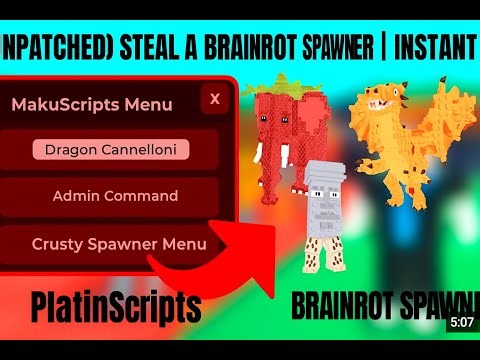 NEW!🧠✨STEAL A BRAINROT SPAWNER SCRIPT! 🚨