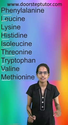 Mnemonic for 9 Essential Amino Acids | Biology | NEET