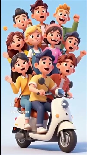 Kali Activa Punjabi Song 🚀 Funny 3D Animation | Comedy Cartoon Video#shorts