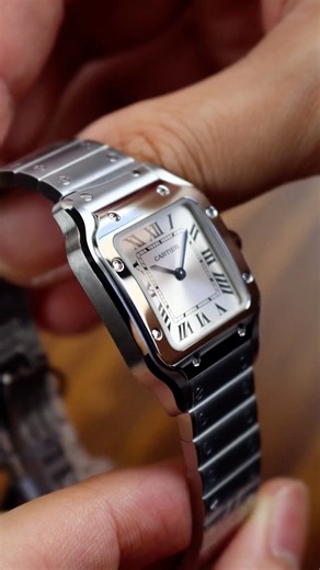 Can I pull off this stunning Cartier Santos to look as good as it does straight out of the box?