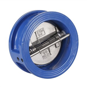 [Hot Item] DN 200 Ductile Iron Dual Plate Wafer Check Valve One-Way Check Valve
