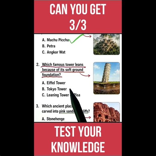 Can You Answer These Landmark Questions? #shorts