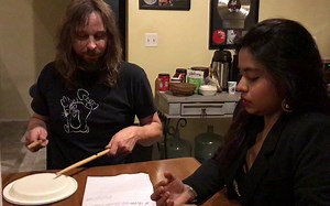 Mohini Dey和Marco Minnemann的Konnakol