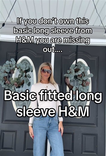Essential Fitted Long Sleeve from H&M