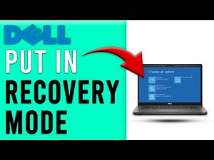 How To Put Dell Laptop In Recovery Mode (How To Access And Boot Dell Laptop In Recovery Mode)