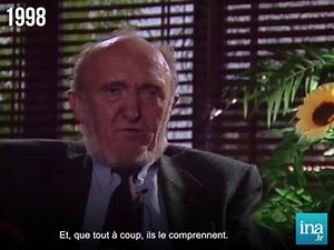 C'est la #MinuteBonheur avec le chercheur Albert Jacquard 😊⭐ | INA