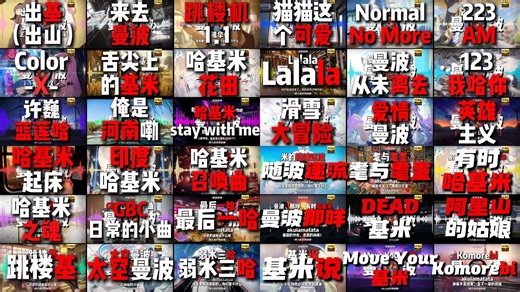 【1小时合集/曼波音乐】“哈基米哦南北路多！”